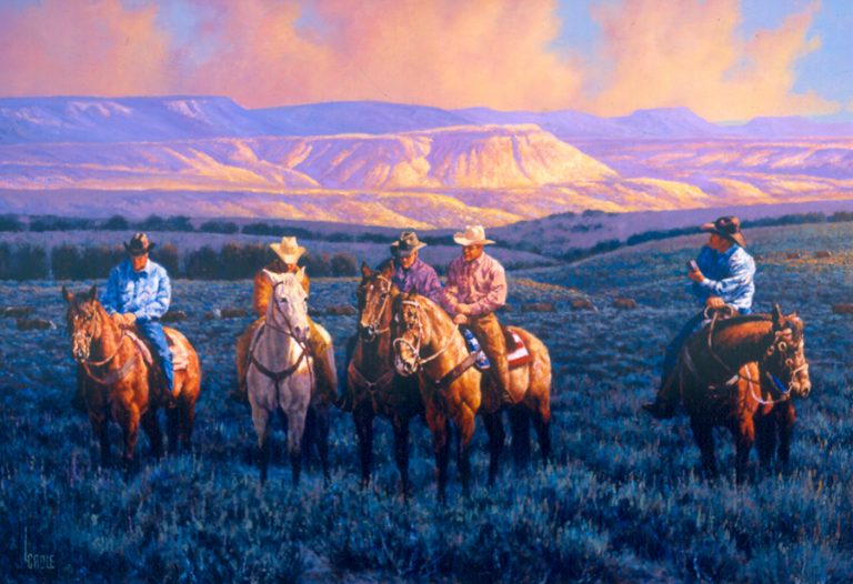 Cowboy Church Lee Cable Art